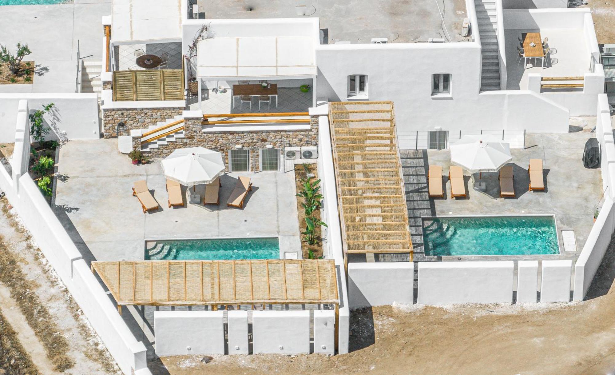Petradia Villas Agia Anna  Bagian luar foto